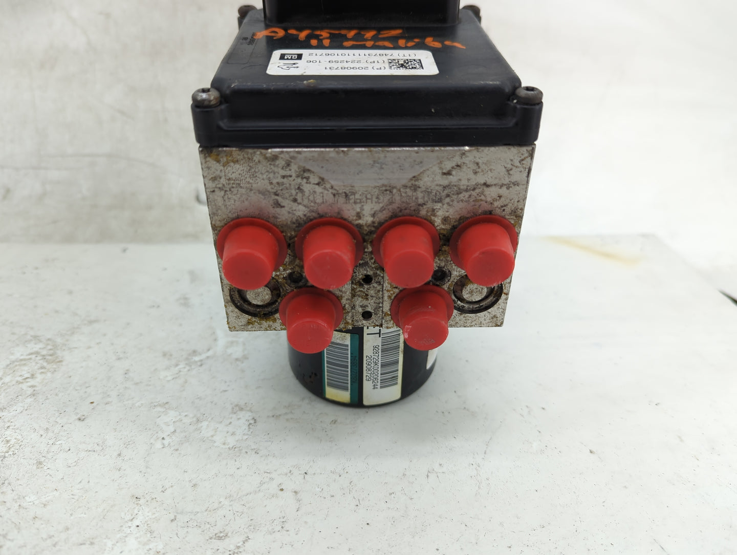 2011 Chevrolet Malibu ABS Pump Control Module Replacement P/N:20908731 Fits OEM Used Auto Parts - Oemusedautoparts1.com