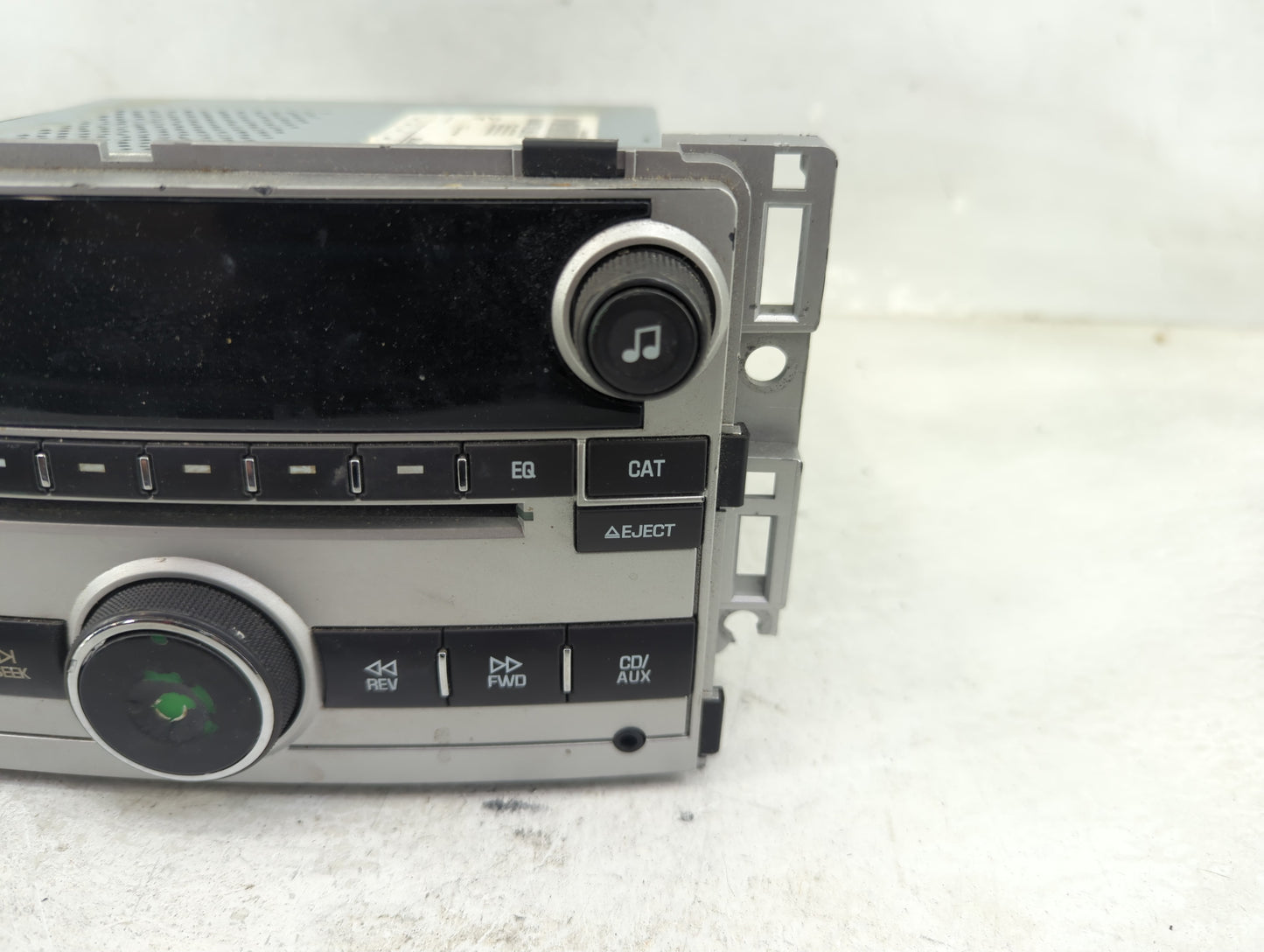 2007-2012 Chevrolet Malibu Radio AM FM Cd Player Receiver Replacement P/N:20919616 Fits OEM Used Auto Parts - Oemusedautopar