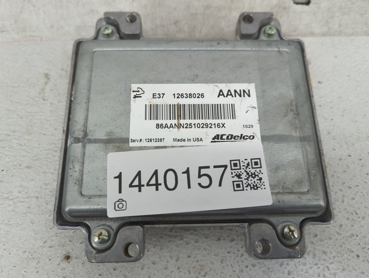 2007-2012 Chevrolet Malibu PCM Engine Control Computer ECU ECM PCU OEM P/N:12638026 12612397 Fits OEM Used Auto Parts - Oemu