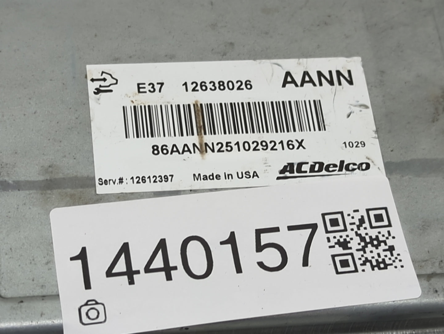 2007-2012 Chevrolet Malibu PCM Engine Control Computer ECU ECM PCU OEM P/N:12638026 12612397 Fits OEM Used Auto Parts - Oemu