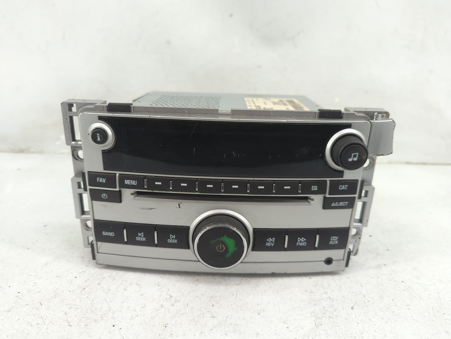 2009-2012 Chevrolet Malibu Radio AM FM Cd Player Receiver Replacement P/N:20919616 Fits Fits 2009 2010 2011 2012 OEM Used Au