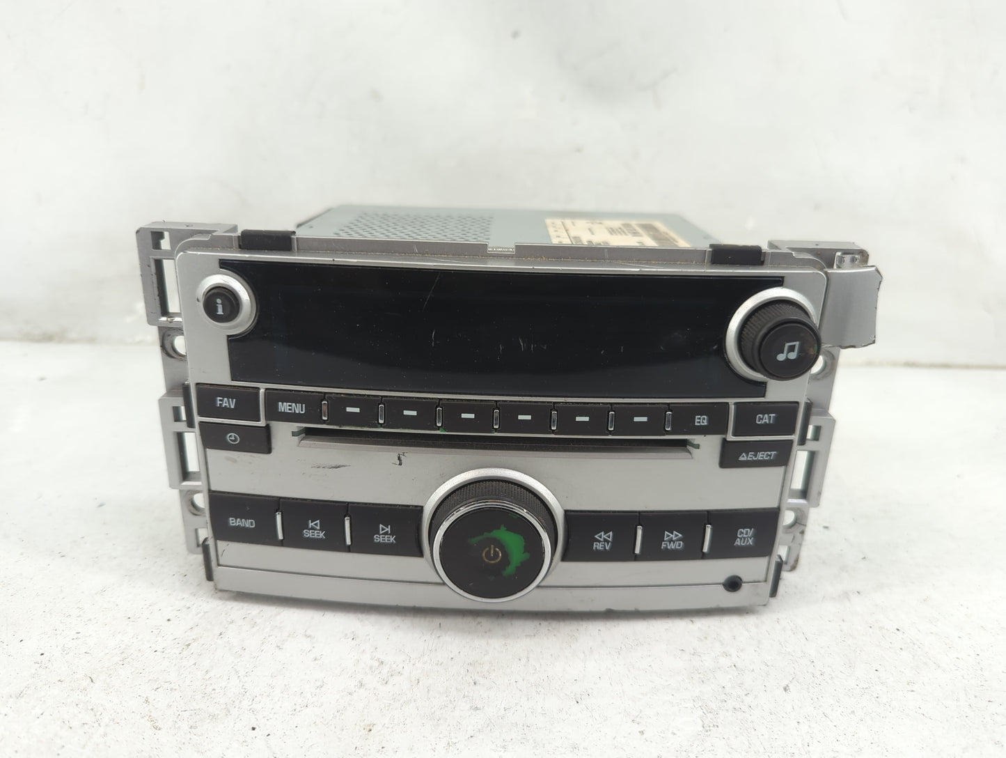 2009-2012 Chevrolet Malibu Radio AM FM Cd Player Receiver Replacement P/N:20919616 Fits Fits 2009 2010 2011 2012 OEM Used Au