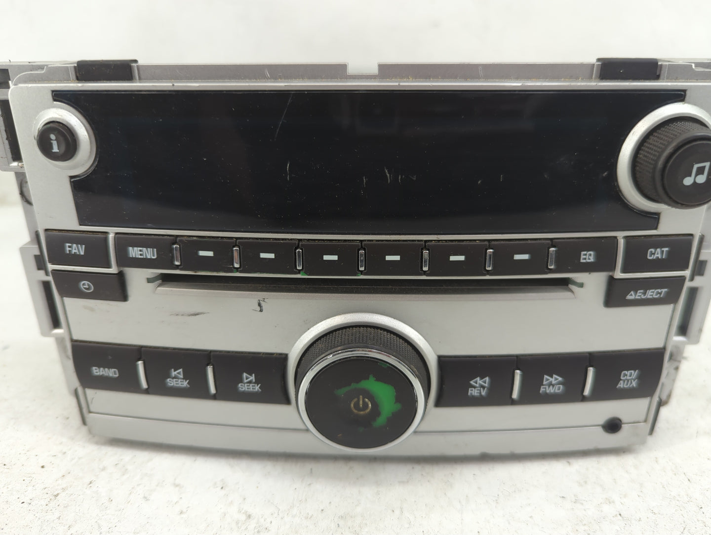 2009-2012 Chevrolet Malibu Radio AM FM Cd Player Receiver Replacement P/N:20919616 Fits Fits 2009 2010 2011 2012 OEM Used Au