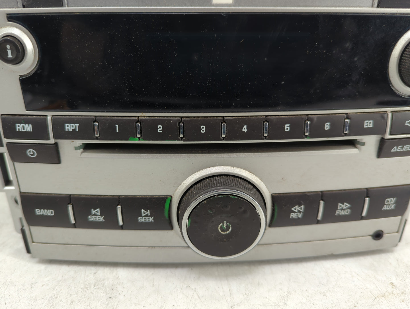 2009-2012 Chevrolet Malibu Radio AM FM Cd Player Receiver Replacement P/N:25833636 28152105 Fits Fits 2009 2010 2011 2012 OE