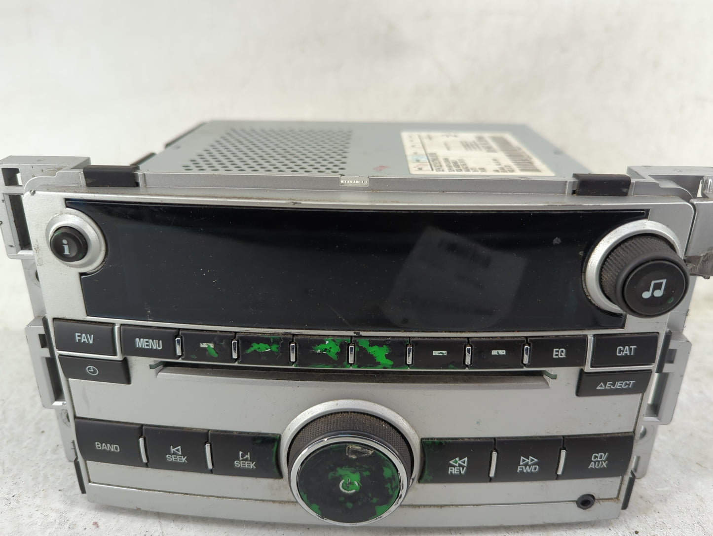 2009-2012 Chevrolet Malibu Radio AM FM Cd Player Receiver Replacement P/N:20919616 Fits Fits 2009 2010 2011 2012 OEM Used Au
