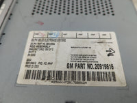2009-2012 Chevrolet Malibu Radio AM FM Cd Player Receiver Replacement P/N:20919616 Fits Fits 2009 2010 2011 2012 OEM Used Au