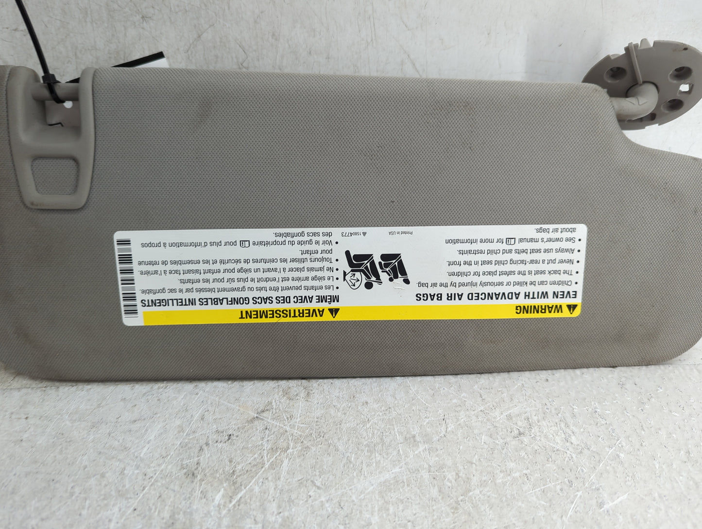 2004-2012 Chevrolet Malibu Sun Visor Shade Replacement Driver Left Mirror Fits Fits 2004 2005 2008 2009 2010 2011 2012 OEM U