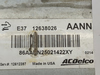 2007-2012 Chevrolet Malibu PCM Engine Control Computer ECU ECM PCU OEM P/N:12638026 12612397 Fits OEM Used Auto Parts - Oemu