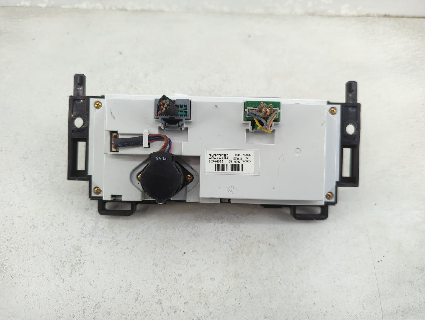2008-2012 Chevrolet Malibu Climate Control Module Temperature AC/Heater Replacement P/N:28272782 Fits OEM Used Auto Parts - 