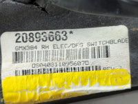 2008-2012 Chevrolet Malibu Passenger Side View Mirror - Right Door Mirror OEM Used - Oemusedautoparts1.com