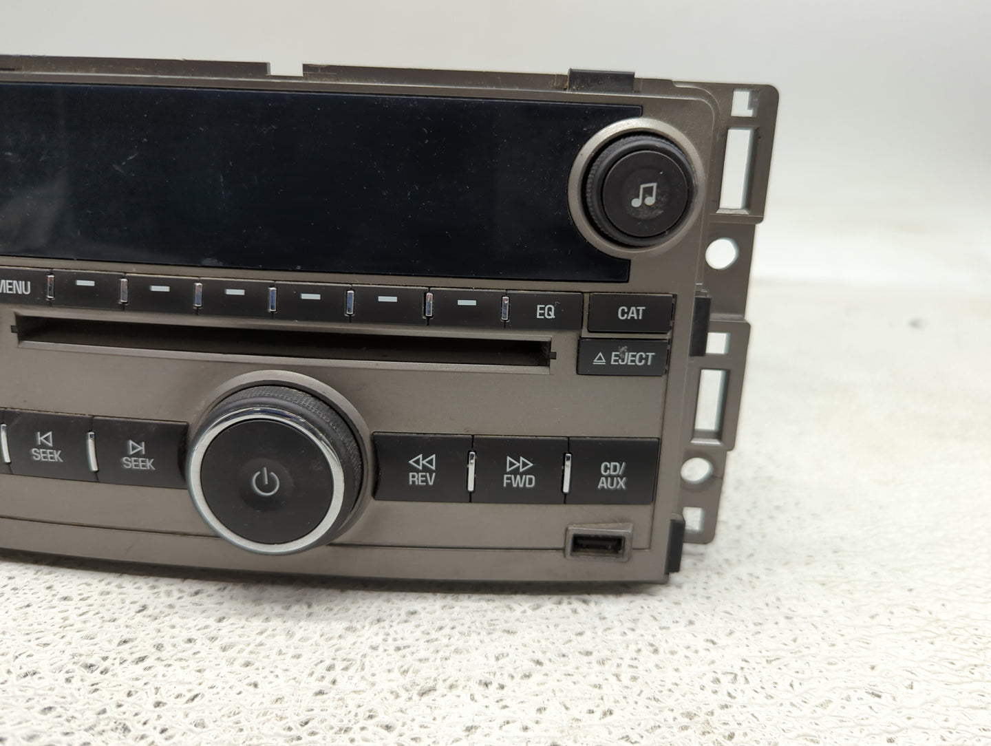 2009-2012 Chevrolet Malibu Radio AM FM Cd Player Receiver Replacement P/N:20940842 CQ-JG20E0GD Fits Fits 2009 2010 2011 2012