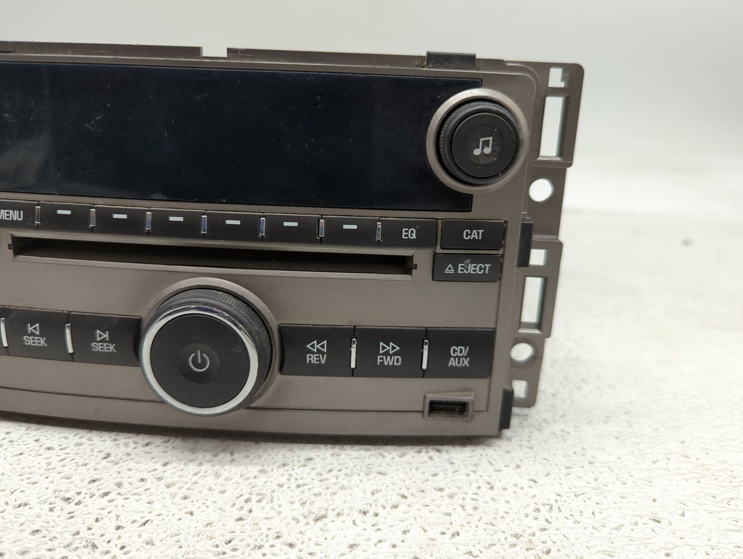 2009-2012 Chevrolet Malibu Radio AM FM Cd Player Receiver Replacement P/N:20940842 CQ-JG20E0GD Fits Fits 2009 2010 2011 2012