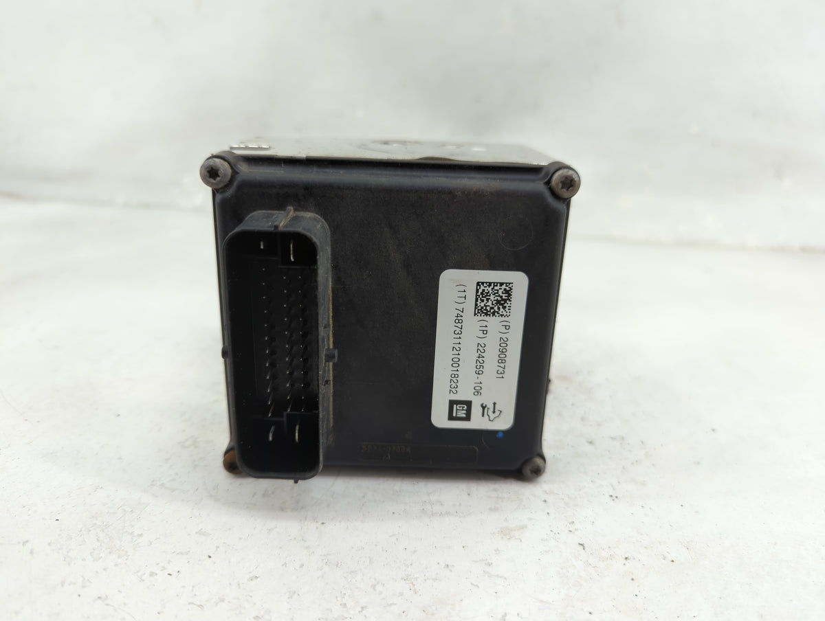 2011 Chevrolet Malibu Anti-Lock Brake ABS Pump Module Actuator OEM P/N:20908731 224259-106, 20908729 Fits OEM Used Auto Part