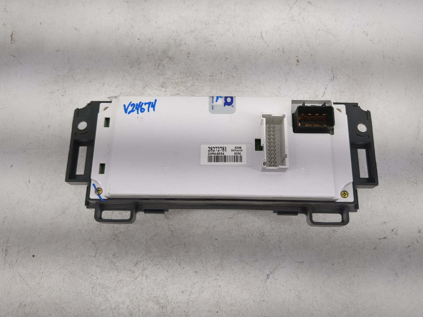2008-2012 Chevrolet Malibu Climate Control Module Temperature AC/Heater Replacement P/N:28272781 20964036 Fits OEM Used Auto