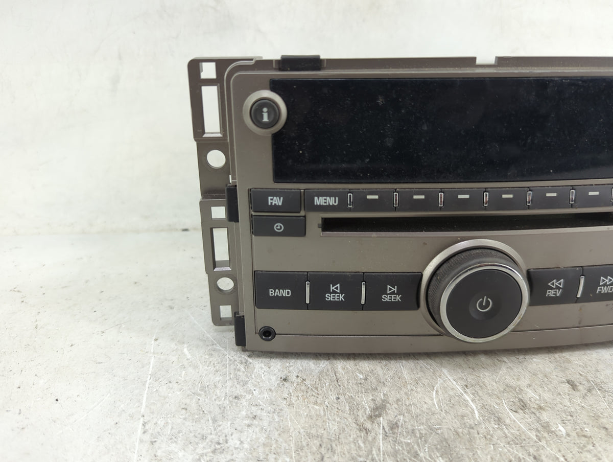 2009-2012 Chevrolet Malibu Radio AM FM Cd Player Receiver Replacement P/N:20940842 CQ-JG20E0GD Fits Fits 2009 2010 2011 2012