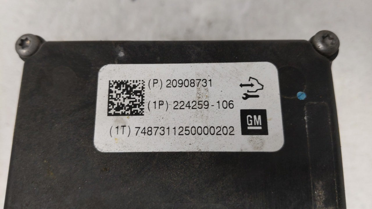 2011 Chevrolet Malibu ABS Pump Control Module Replacement P/N:20908731 Fits OEM Used Auto Parts - Oemusedautoparts1.com