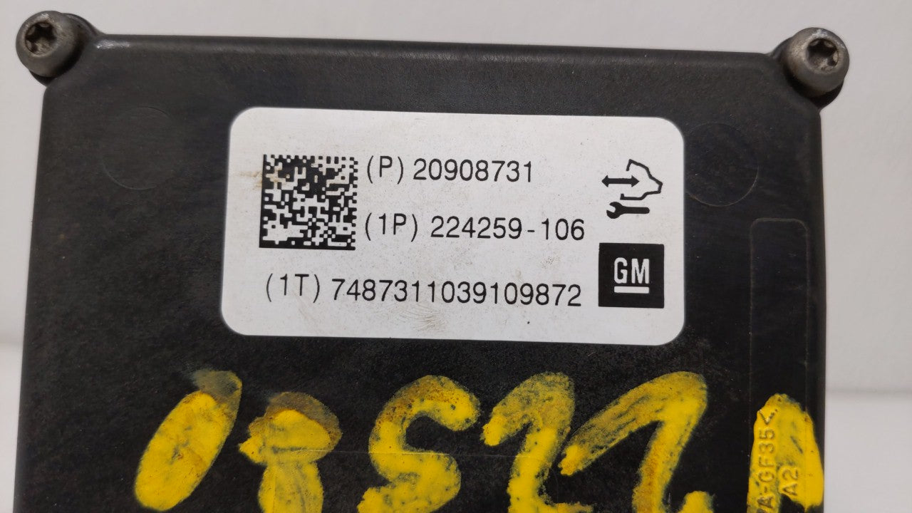 2011 Chevrolet Malibu ABS Pump Control Module Replacement P/N:20908731 Fits OEM Used Auto Parts - Oemusedautoparts1.com