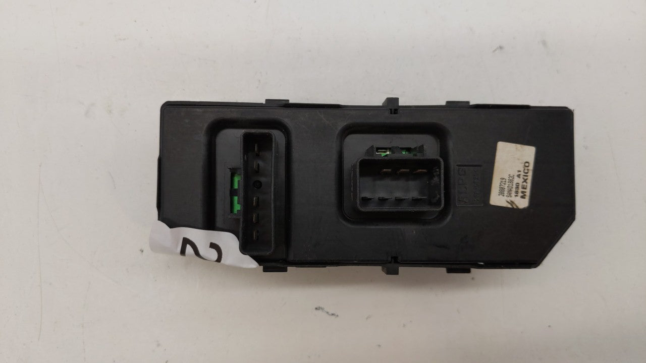 2010-2012 Chevrolet Malibu Master Power Window Switch Replacement Driver Side Left P/N:15902664 20952783 Fits Fits 2010 2011
