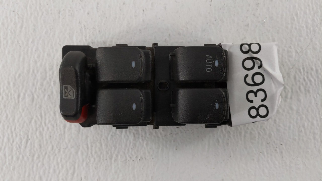 2010-2012 Chevrolet Malibu Master Power Window Switch Replacement Driver Side Left P/N:15902664 20952783 Fits Fits 2010 2011