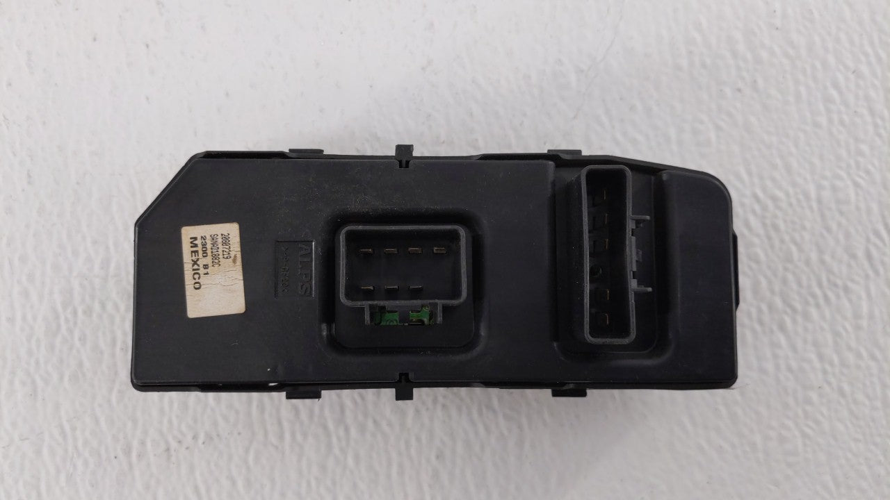 2010-2012 Chevrolet Malibu Master Power Window Switch Replacement Driver Side Left P/N:15902664 20952783 Fits Fits 2010 2011