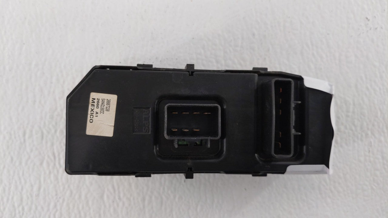 2010-2012 Chevrolet Malibu Master Power Window Switch Replacement Driver Side Left P/N:15902664 20952783 Fits Fits 2010 2011