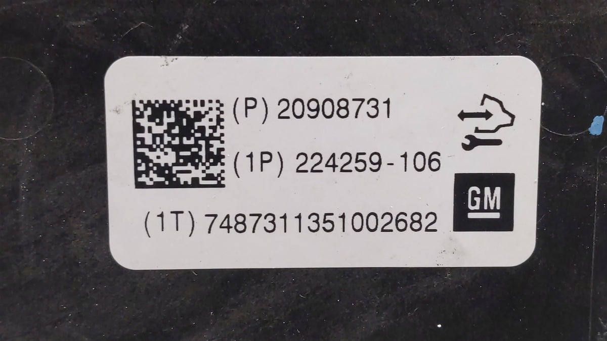 2011 Chevrolet Malibu Anti-Lock Brake ABS Pump Module Actuator OEM P/N:20908729 20908731 Fits OEM Used Auto Parts - Oemuseda