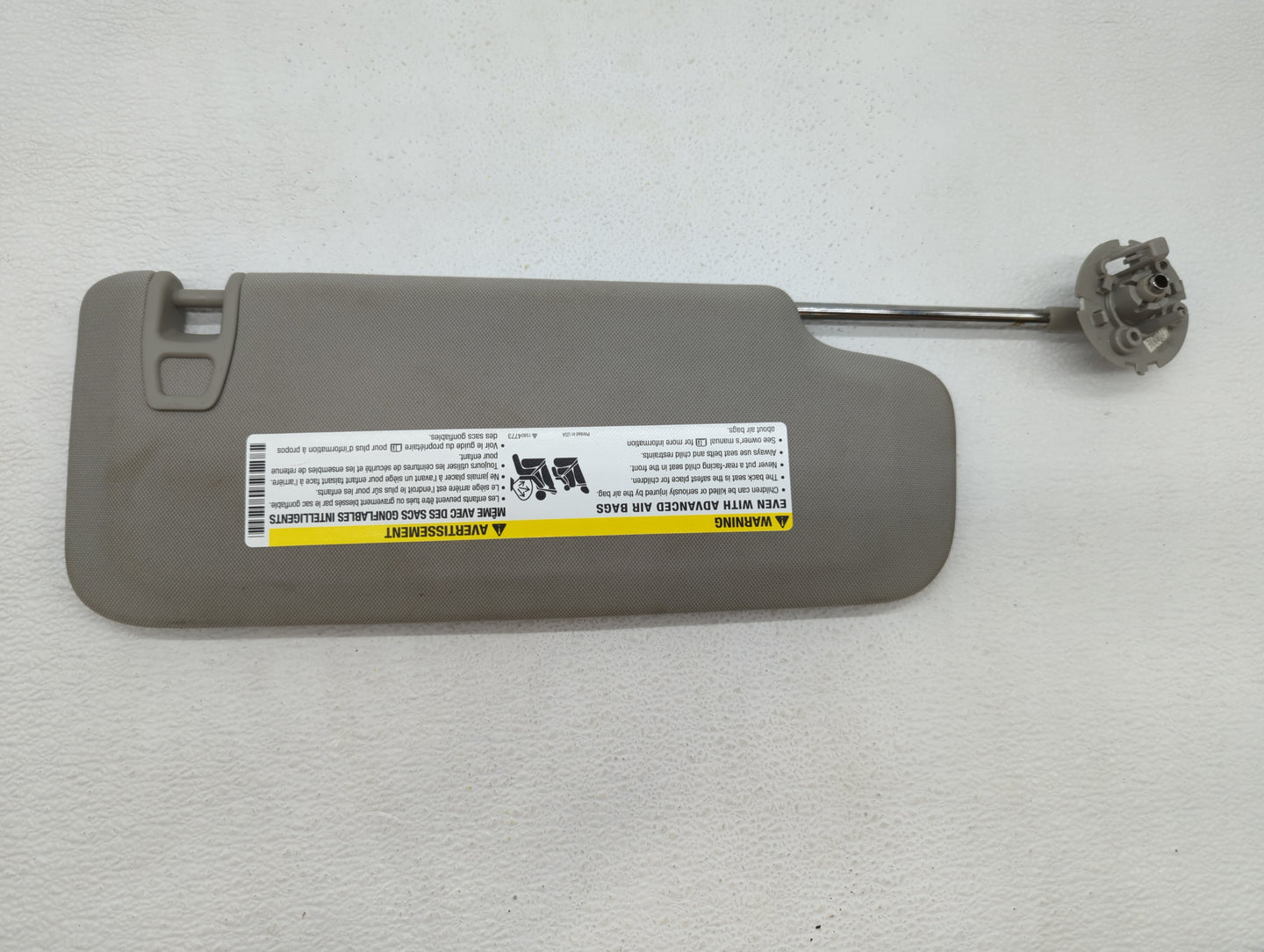 2004-2012 Chevrolet Malibu Sun Visor Shade Replacement Passenger Right Mirror Fits Fits 2004 2005 2008 2009 2010 2011 2012 O