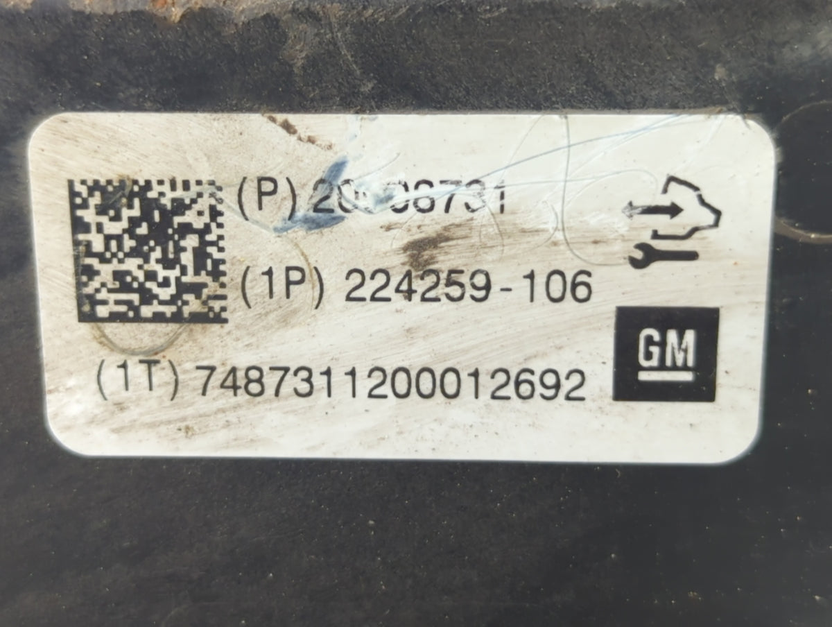 2011 Chevrolet Malibu Anti-Lock Brake ABS Pump Module Actuator OEM P/N:20908731 20908729 Fits OEM Used Auto Parts - Oemuseda