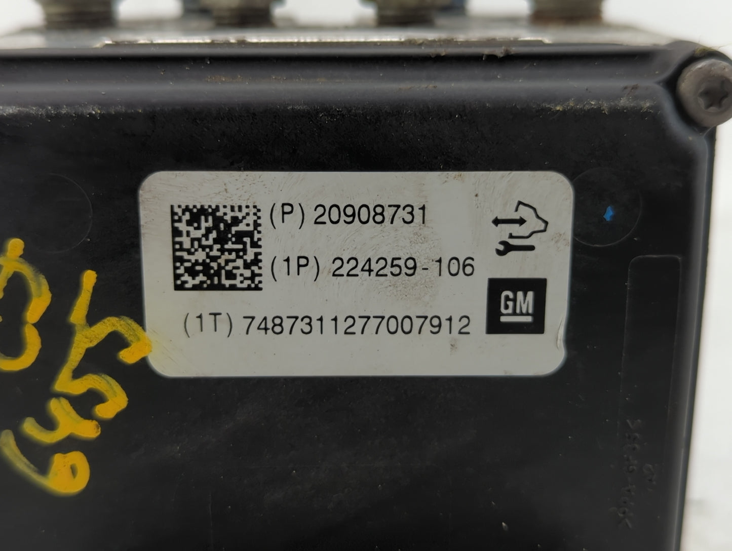 2011 Chevrolet Malibu ABS Pump Control Module Replacement P/N:20908731 20908729 Fits OEM Used Auto Parts - Oemusedautoparts1