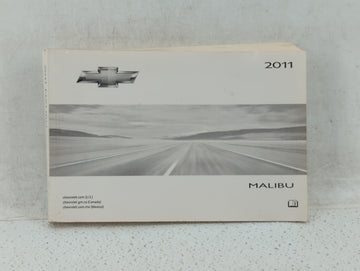 2011 Chevrolet Malibu Owners Manual Book Guide OEM Used Auto Parts - Oemusedautoparts1.com