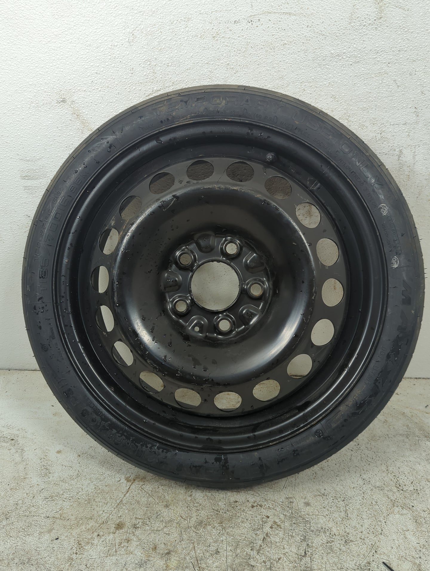 2004-2012 Chevrolet Malibu Spare Donut Tire Wheel Rim Oem 5036563 - Oemusedautoparts1.com