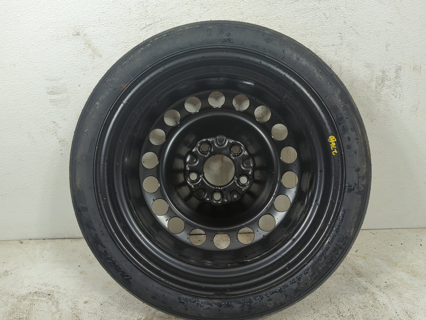 2004-2012 Chevrolet Malibu Spare Donut Tire Wheel Rim Oem 5036563 - Oemusedautoparts1.com