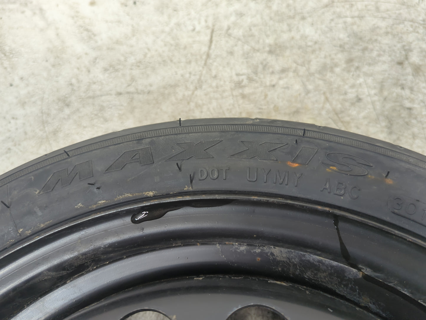 2004-2012 Chevrolet Malibu Spare Donut Tire Wheel Rim Oem 5036736 - Oemusedautoparts1.com
