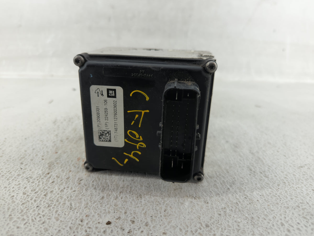 2011 Chevrolet Malibu Anti-Lock Brake ABS Pump Module Actuator OEM P/N:20908729 20908731 Fits OEM Used Auto Parts - Oemuseda