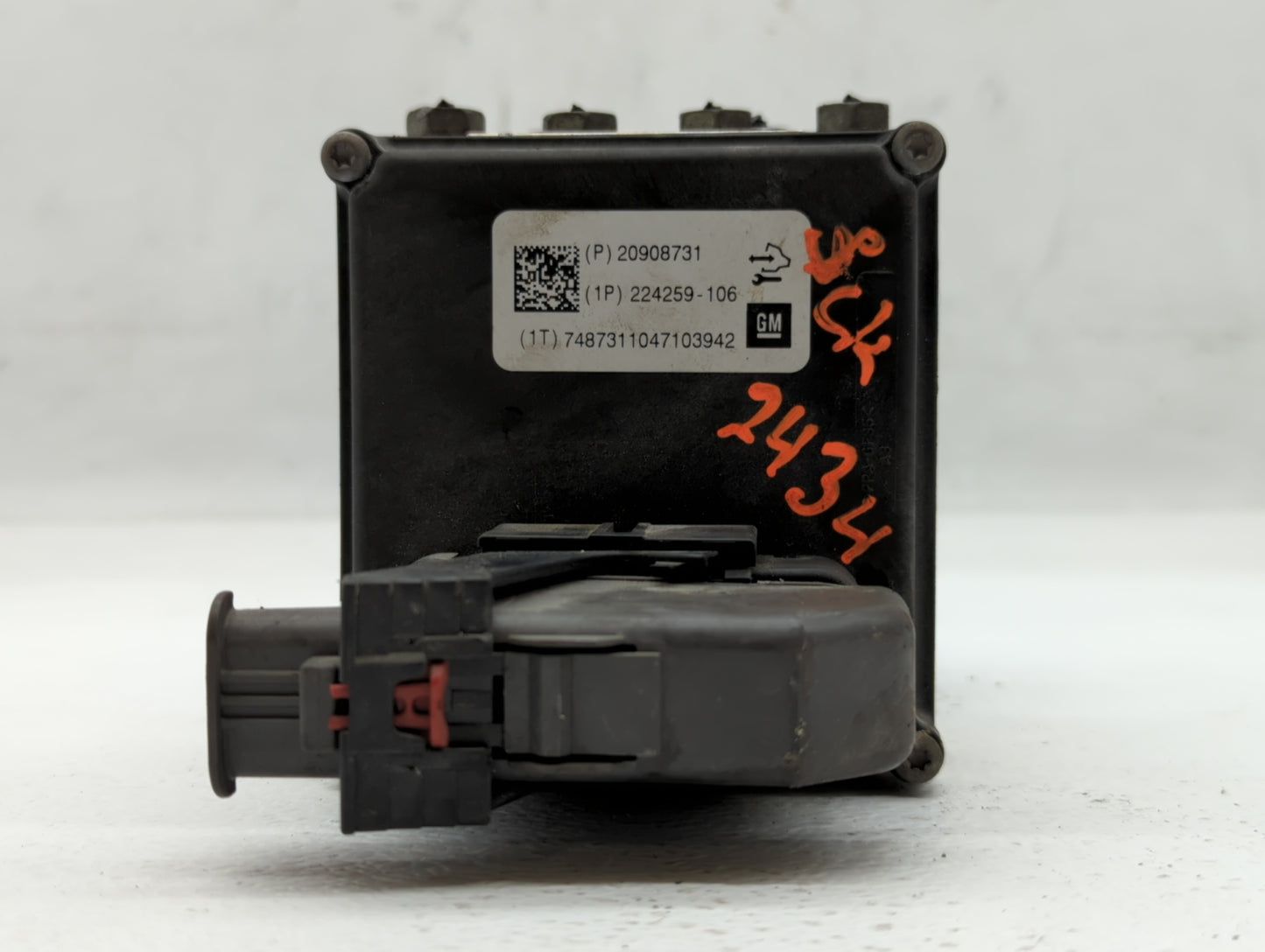 2011 Chevrolet Malibu ABS Pump Control Module Replacement P/N:20908729 Fits OEM Used Auto Parts - Oemusedautoparts1.com