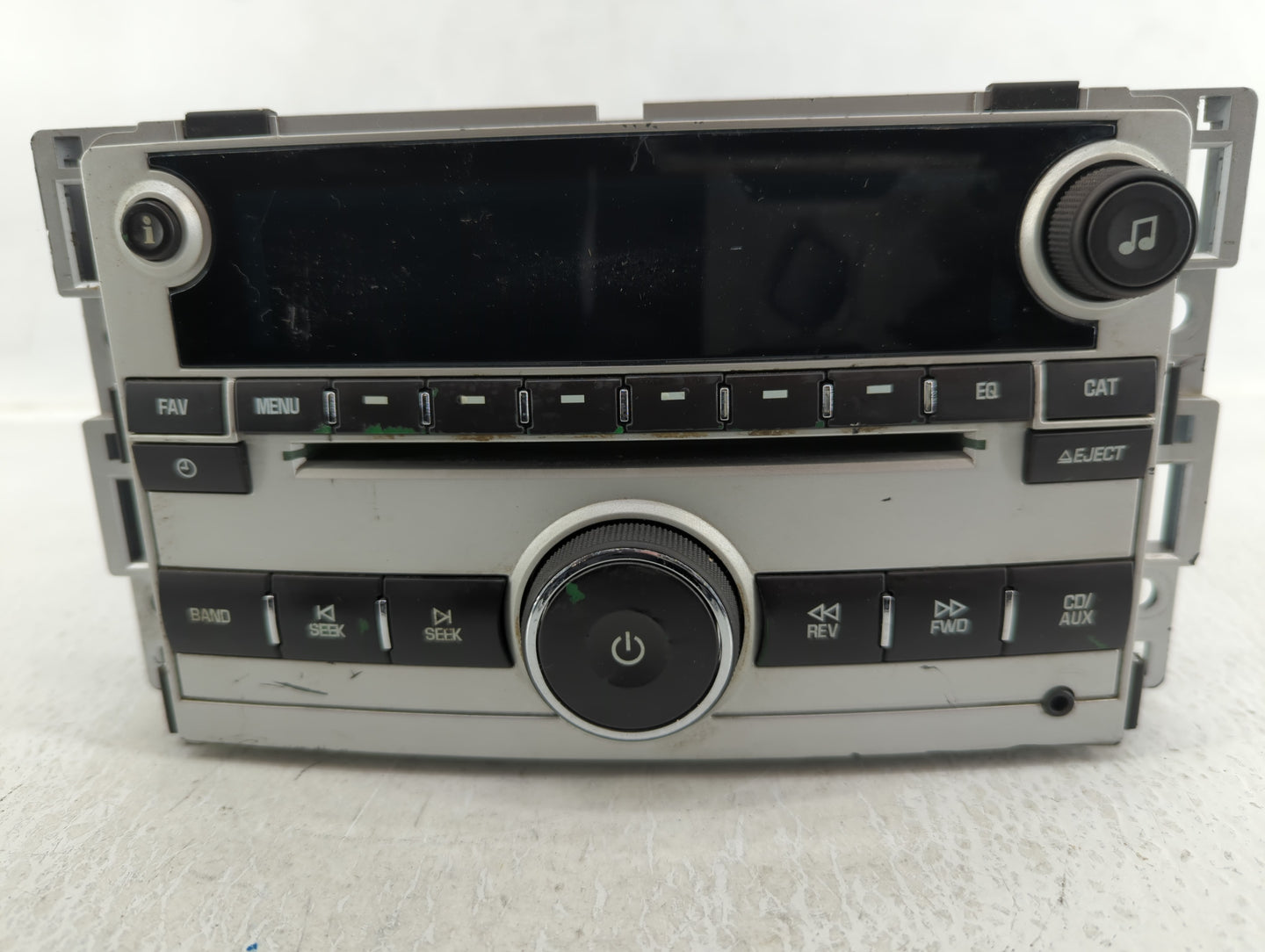 2009-2012 Chevrolet Malibu Radio AM FM Cd Player Receiver Replacement P/N:20919616 Fits Fits 2009 2010 2011 2012 OEM Used Au