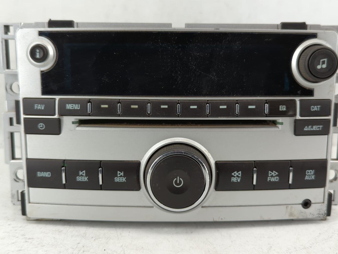 2009-2012 Chevrolet Malibu Radio AM FM Cd Player Receiver Replacement P/N:20834332 20919616 Fits Fits 2009 2010 2011 2012 OE