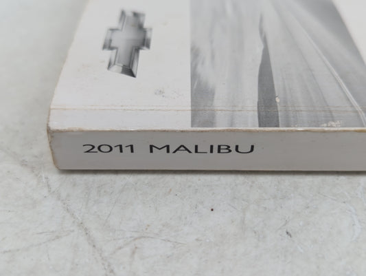 2011 Chevrolet Malibu Owners Manual Book Guide P/N:20786885 A OEM Used Auto Parts