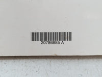 2011 Chevrolet Malibu Owners Manual Book Guide P/N:20786885 A OEM Used Auto Parts - Oemusedautoparts1.com