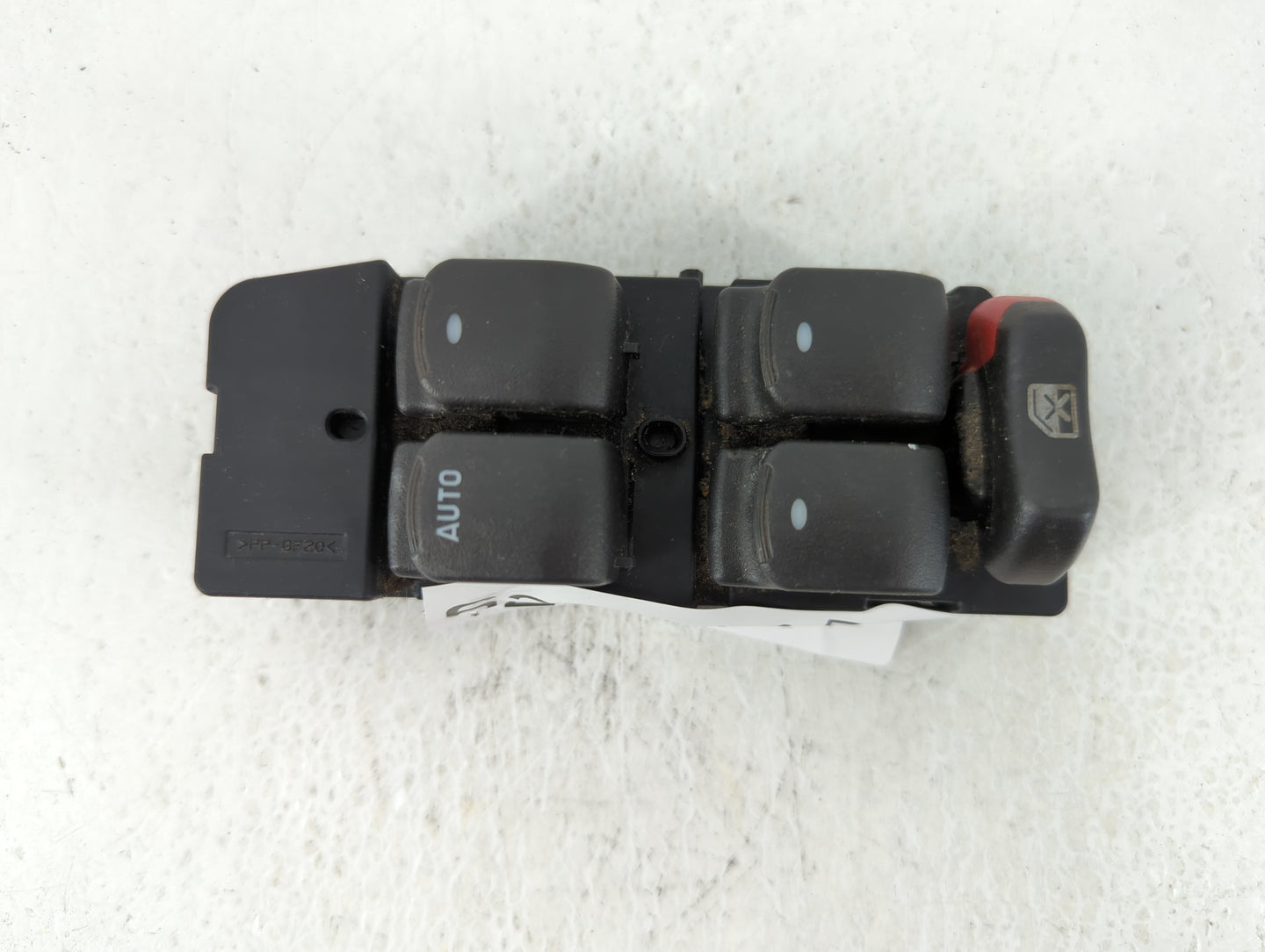 2010-2012 Chevrolet Malibu Master Power Window Switch Replacement Driver Side Left P/N:20807220 Fits Fits 2010 2011 2012 OEM