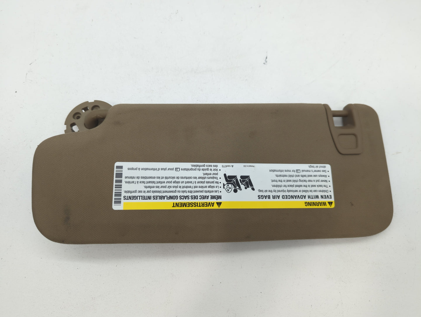 2004-2012 Chevrolet Malibu Sun Visor Shade Replacement Passenger Right Mirror Fits Fits 2004 2005 2008 2009 2010 2011 2012 O