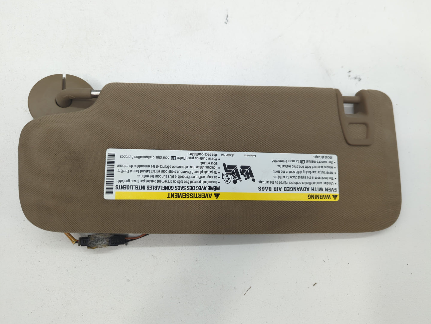 2004-2012 Chevrolet Malibu Sun Visor Shade Replacement Passenger Right Mirror Fits Fits 2004 2005 2008 2009 2010 2011 2012 O