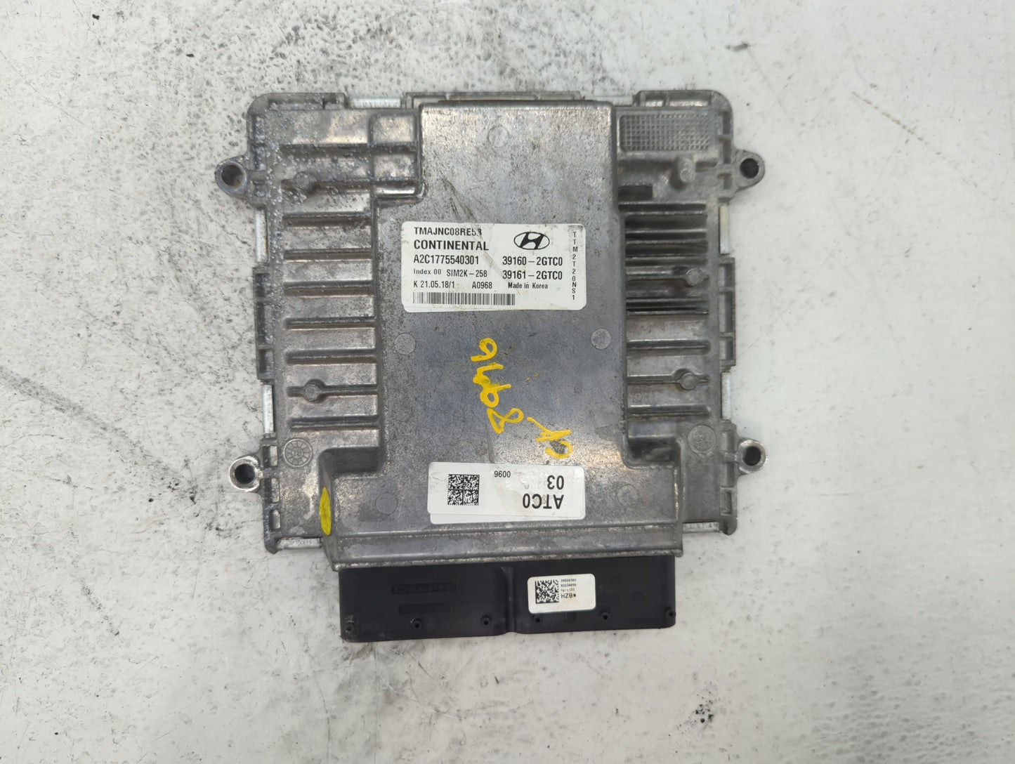2007-2012 Chevrolet Malibu PCM Engine Control Computer ECU ECM PCU OEM P/N:39161-2GTC0 39160-2GTC0 Fits OEM Used Auto Parts 