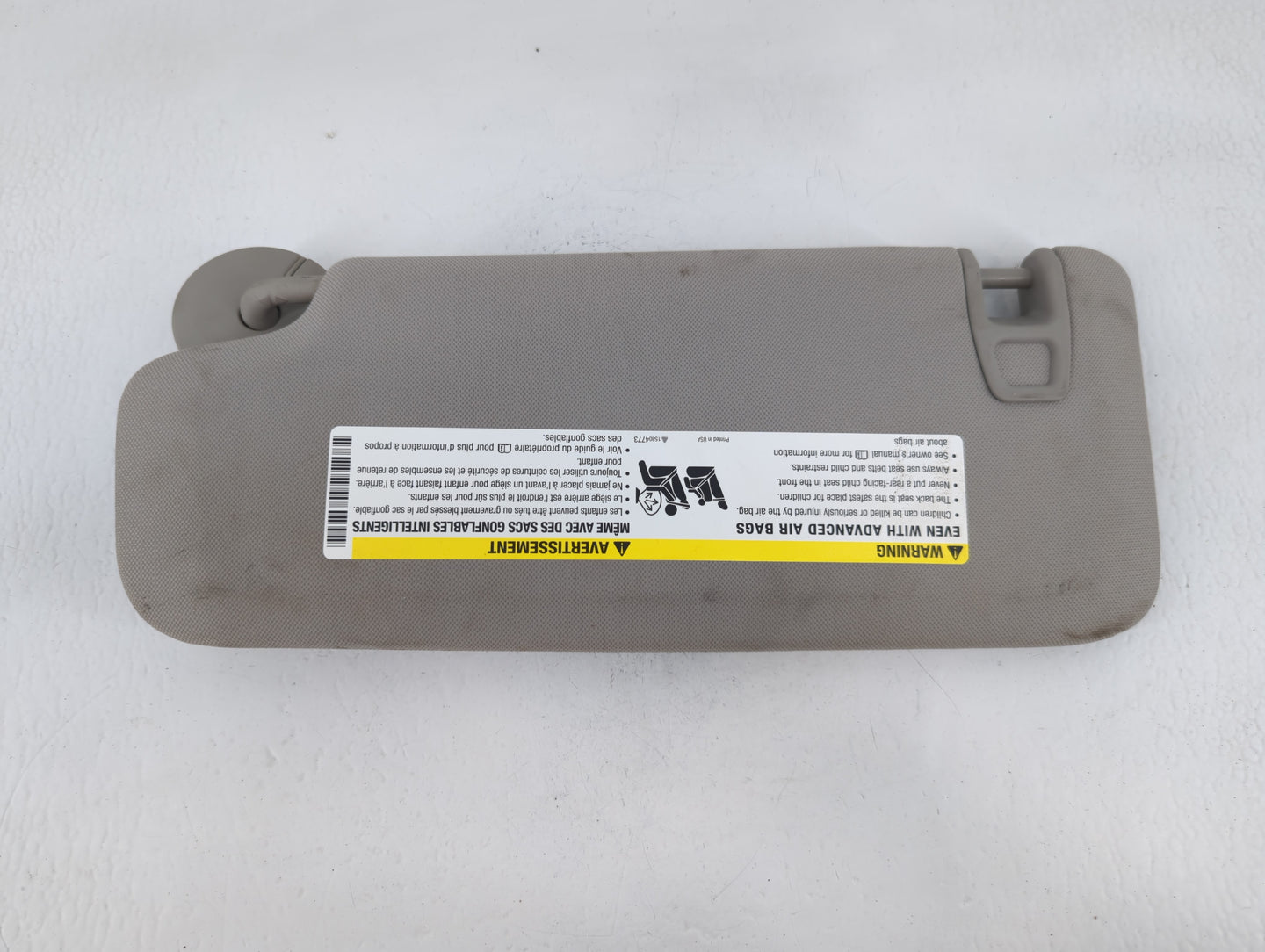 2004-2012 Chevrolet Malibu Sun Visor Shade Replacement Passenger Right Mirror Fits Fits 2004 2005 2008 2009 2010 2011 2012 O