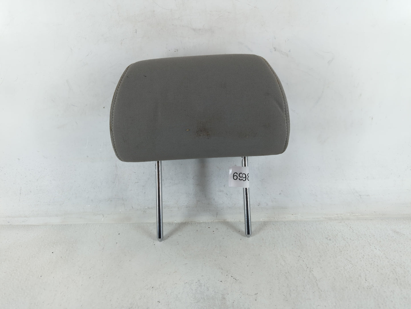 2011-2012 Chevrolet Malibu Headrest Head Rest Rear Seat Dark Grey - Oemusedautoparts1.com