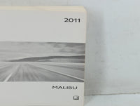 2011 Chevrolet Malibu Owners Manual Book Guide P/N:20786885 A OEM Used Auto Parts - Oemusedautoparts1.com