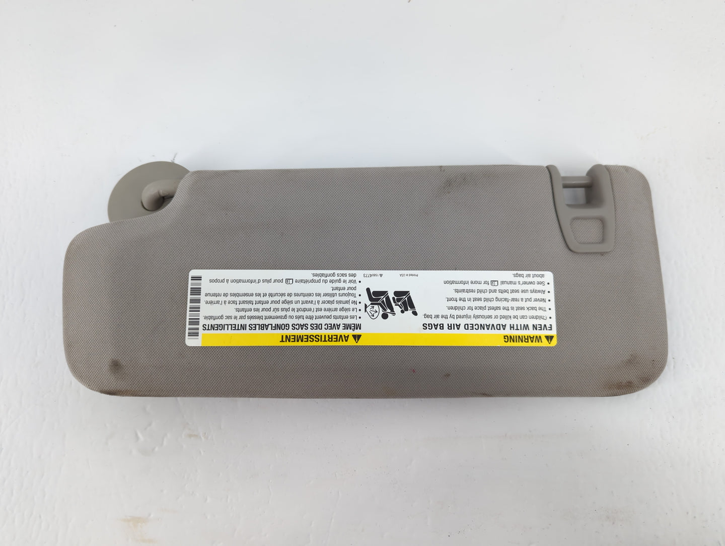 2004-2012 Chevrolet Malibu Sun Visor Shade Replacement Driver Left Mirror Fits Fits 2004 2005 2008 2009 2010 2011 2012 OEM U