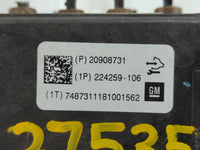 2011 Chevrolet Malibu Anti-Lock Brake ABS Pump Module Actuator OEM P/N:(P)20908731 Fits OEM Used Auto Parts - Oemusedautopar