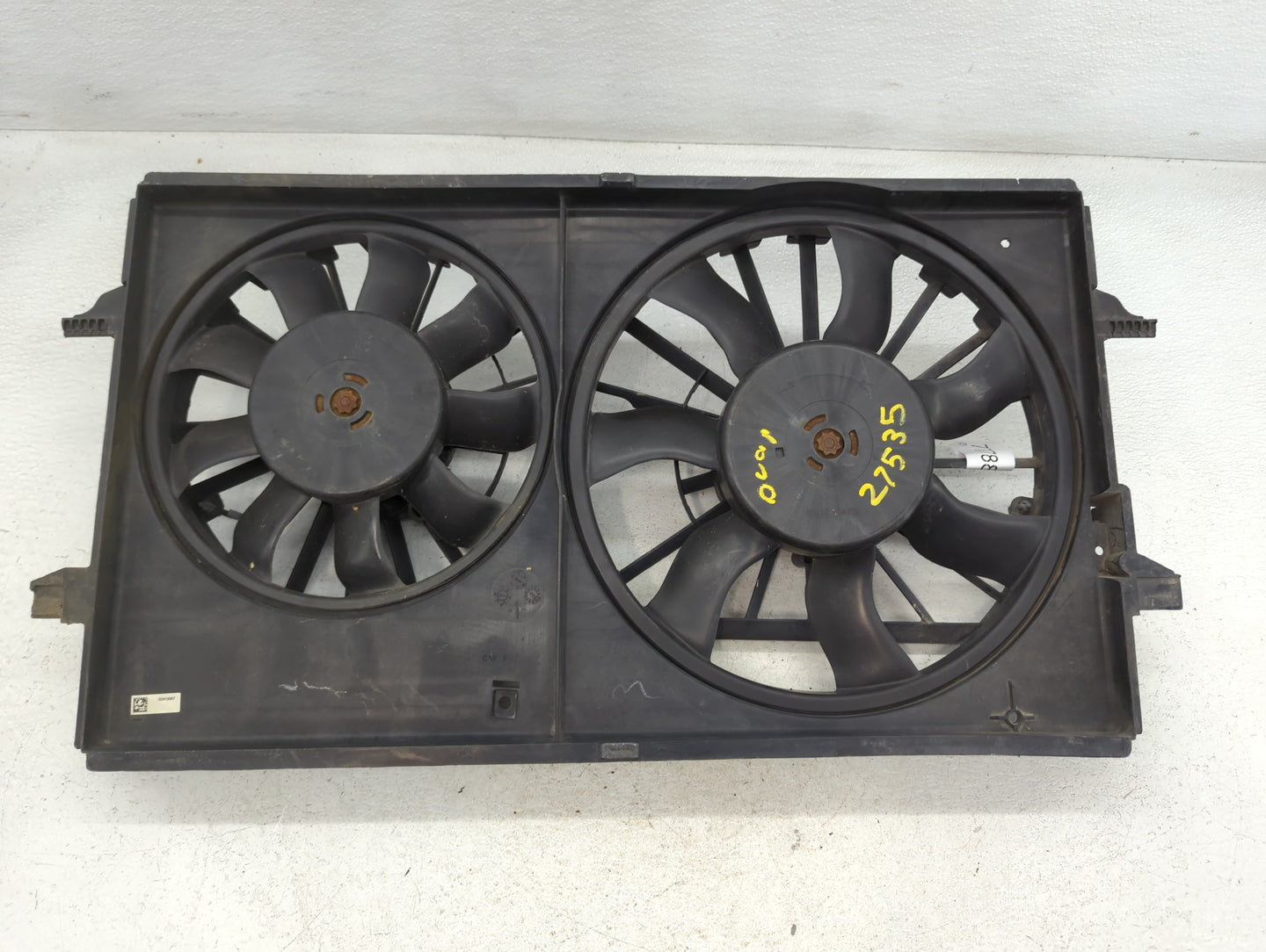 2004-2012 Chevrolet Malibu Left Radiator Fan Motor Assembly - Oemusedautoparts1.com