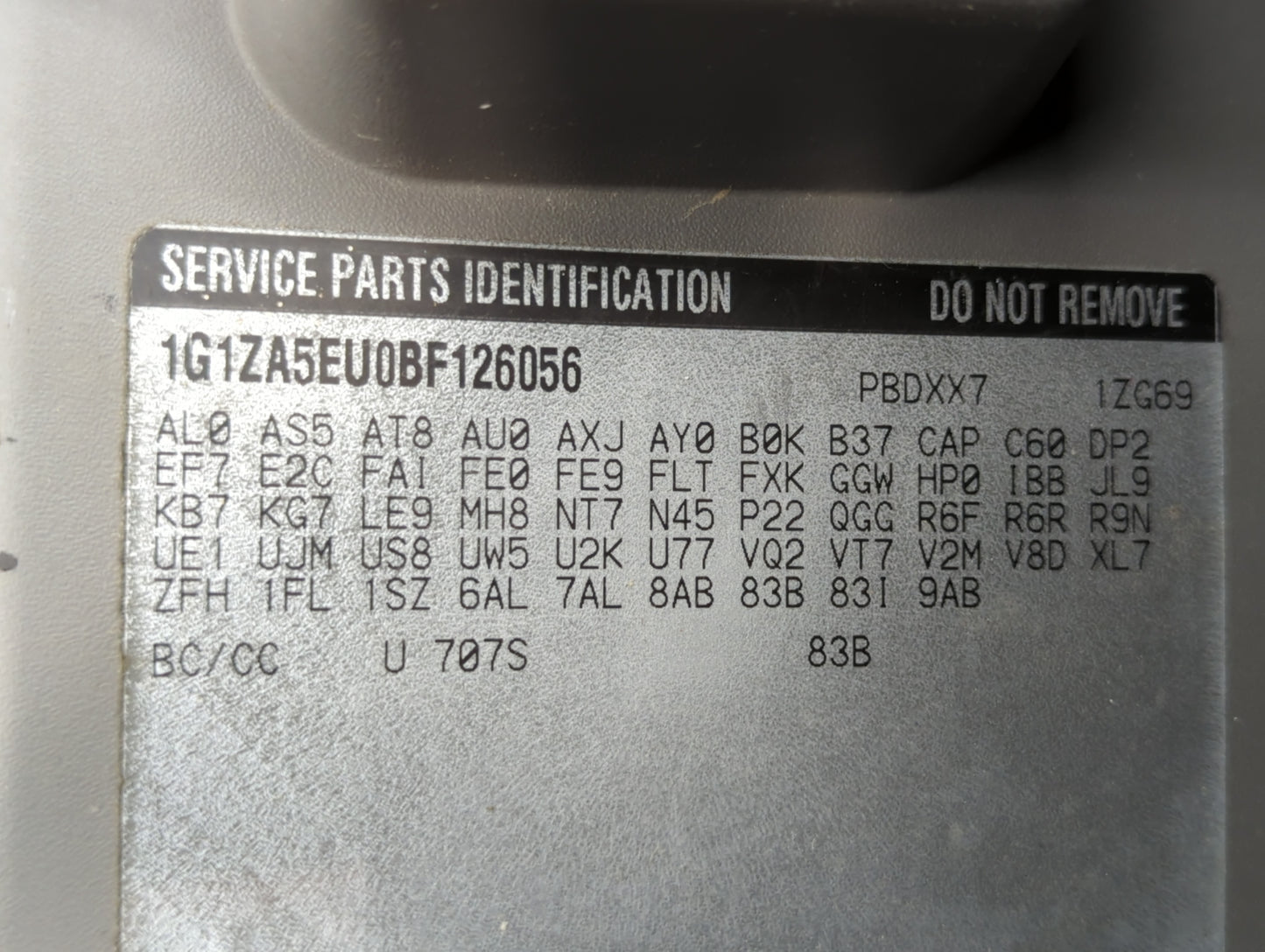 2011 Chevrolet Malibu Passenger Glove Box Door Storage Compartment - Oemusedautoparts1.com